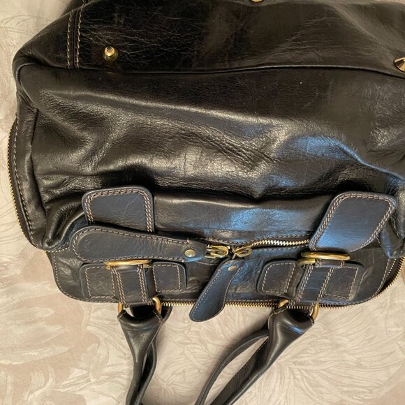 CHLOE Black Leather Handbag - Picture 5 of 15